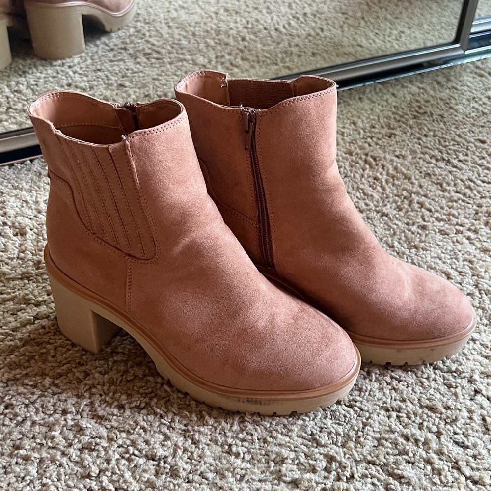 Target Women's Ankle Boots - Tan